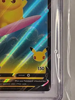 Pokemon Surfing Pikachu V 008/025 Celebrations CGC GEM MINT 10 - Image 3