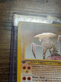 Shining Kabutops 1st Edition - Holo Neo Destiny 108/105 Secret Rare Pokemon TCG - Image 2