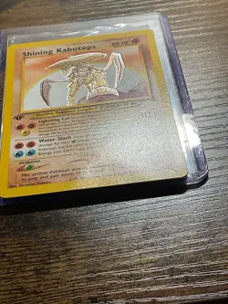 Shining Kabutops 1st Edition - Holo Neo Destiny 108/105 Secret Rare Pokemon TCG - Image 5