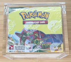 Pokemon Evolving Skies Booster Box - Sealed New (includes acrylic display case) - Image 1