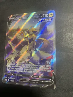 Pokemon TCG Zeraora V 166/198 Alt Art Full Art Ultra Rare Chilling Reign SWSH NM - Image 2