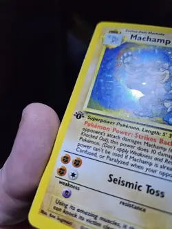Pokemon TCG - Machamp 1st Edition 8/102 - Base Set - Rare Holo - Image 4