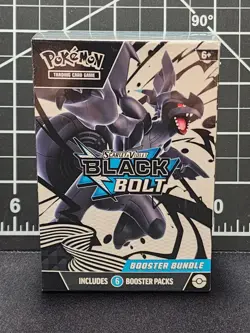 Pokemon TCG Scarlet & Violet Black Bolt Booster Bundle 6 Booster Packs New - Image 1