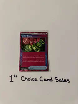 Unfair Stamp 165/167 Twilight Masquerade TWM -Near Mint- Pokemon TCG - Image 1