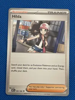 Pokemon TCG: Hilda - 84/86- Scarlet Violet White Flare - NM - Image 1
