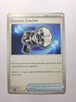 Counter Catcher 160/182 SV04: Paradox Rift Non Holo Near Mint Nm Pokemon Tcg - Image 1