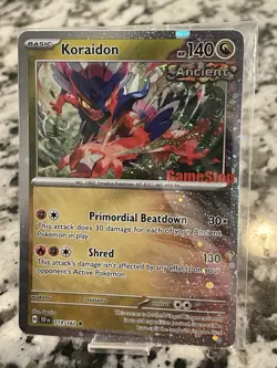 Pokemon TCG Koraidon Scarlet & Violet-Temporal Forces 119/162 Holo Promo Promo - Image 1