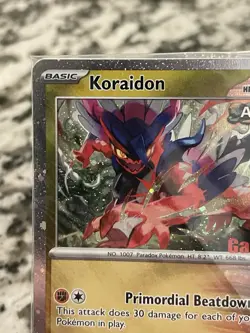 Pokemon TCG Koraidon Scarlet & Violet-Temporal Forces 119/162 Holo Promo Promo - Image 2