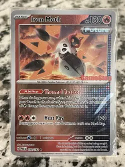 Iron Moth 28/182 GameStop Promo Stamped Pokemon Paradox Rift - Image 1