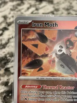Iron Moth 28/182 GameStop Promo Stamped Pokemon Paradox Rift - Image 2