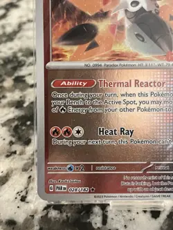 Iron Moth 28/182 GameStop Promo Stamped Pokemon Paradox Rift - Image 4