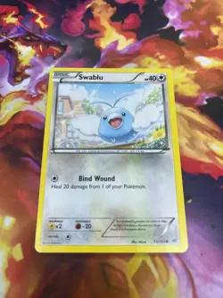 Swablu 73/108 Roaring Skies Regular LP-Lightly Played Pokemon TCG - Image 1