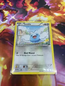 Swablu 73/108 Roaring Skies Regular LP-Lightly Played Pokemon TCG - Image 3