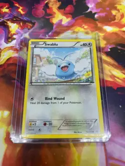 Swablu 73/108 Roaring Skies Regular LP-Lightly Played Pokemon TCG - Image 5