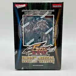 Yugioh Hidden Arsenal Special Edition SE Sealed Box 3 Booster Packs 1 Variant - Image 1