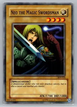 Starter Deck: Yugi #SDY-035 Neo the Magic Swordsman - VG - Image 1
