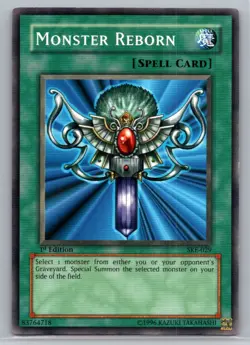 Starter Deck: Kaiba Evolution #SKE-029 Monster Reborn - VG - Image 1