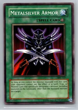 Magician's Force #MFC-037 Metalsilver Armor - VG - Image 1