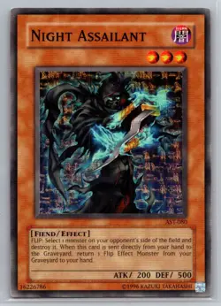 Ancient Sanctuary Unlimited #AST-080 Night Assailant - VG - Image 1