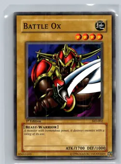 Starter Deck: Kaiba Evolution #SKE-002 Battle Ox - VG - Image 1