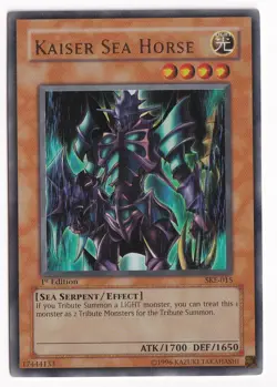 Kaiser Sea Horse SKE-015 Starter Deck: Kaiba Evolution 1st Edition - Image 1