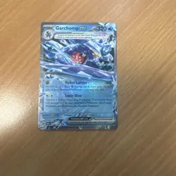 Pokemon TCG Garchomp EX 038/182 Paradox Rift Holo Ultra Rare Card - Image 1