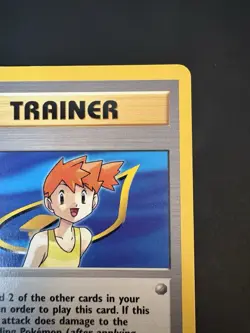 Pokemon Vintage Non Holo Rare Misty Trainer Card Gym Heroes 102/132 - Image 3