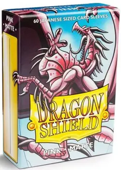 Dragon Shield Pink Matte Card Sleeves - Image 1