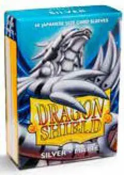 Dragon Shield Silver Matte Card Sleeves - Image 1