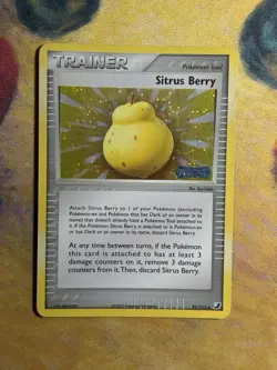 Sitrus Berry 91/115 Ex Unseen Forces Reverse Holo Stamped Pokemon Trainer Card - Image 2