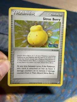 Sitrus Berry 91/115 Ex Unseen Forces Reverse Holo Stamped Pokemon Trainer Card - Image 3
