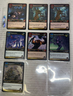 7 World of Warcraft Dark Portal WOW TCG Trading Card Game Ultra Binder Sleeve - Image 1