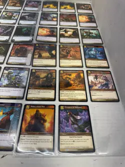 35 Cards World of Warcraft WOW TCG Trading Card Game Lot Ultra Pro Binder Sleeve - Image 3