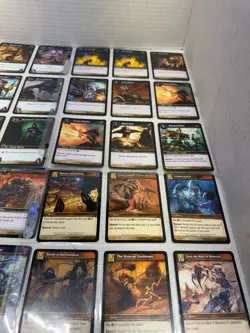 35 Cards World of Warcraft WOW TCG Trading Card Game Lot Ultra Pro Binder Sleeve - Image 4
