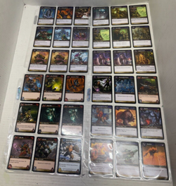 36 Cards World of Warcraft WOW TCG Trading Card Game Lot Ultra Pro Binder Sleeve - Image 1