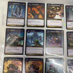 36 Cards World of Warcraft WOW TCG Trading Card Game Lot Ultra Pro Binder Sleeve - Image 2