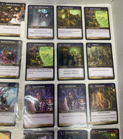 36 Cards World of Warcraft WOW TCG Trading Card Game Lot Ultra Pro Binder Sleeve - Image 3