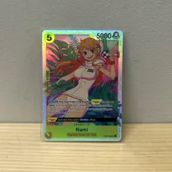 Nami SR OP08-106 ENGLISH ONE PIECE Card Game Two Legends NM - Image 1