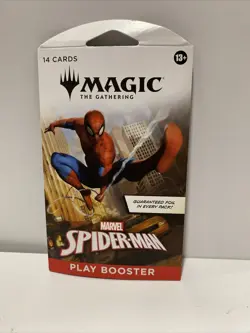 MTG: Magic The Gathering Marvel Spider-Man Play Sleeved Booster Pack - Image 1
