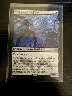 Avenger of the Fallen 0073 ~ Rare NM MTG Tarkir Dragonstorm - Image 1