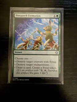 Pawpatch Formation BLB Bloomburrow MTG 186 UNCOMMON M/NM - Image 1