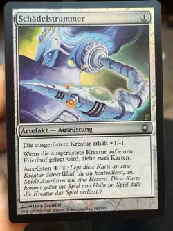 GERMAN OG Foil • Skullclamp • LP/MP • Mirrodin • Mtg (1968) - Image 1