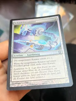 GERMAN OG Foil • Skullclamp • LP/MP • Mirrodin • Mtg (1968) - Image 3