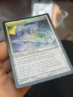 GERMAN OG Foil • Skullclamp • LP/MP • Mirrodin • Mtg (1968) - Image 4