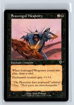 SCAVENGED WEAPONRY - Invasion - MTG Magic the Gathering Card - Common - Image 1