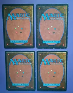 Magic the Gathering MTG 4th Edition FELLWAR STONE X 4 (LP/EX, 2 MP, 1 HP) U 1995 - Image 3