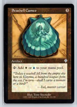 SEASHELL CAMEO - Invasion - MTG Magic the Gathering Card - Uncommon - Image 1