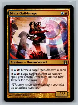 Magic The Gathering Return to Ravnica Nivix Guildmage #182/274 MTG TCG CCG - Image 1