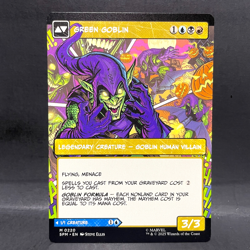 2025 MTG MARVEL'S SPIDER-MAN BORDERLESS NORMAN OSBORN 0220 (MYTHIC) - Image 2