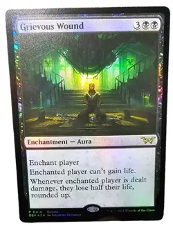 MTG - Grievous Wound - FOIL - Alt art - Duskmourn - Image 1